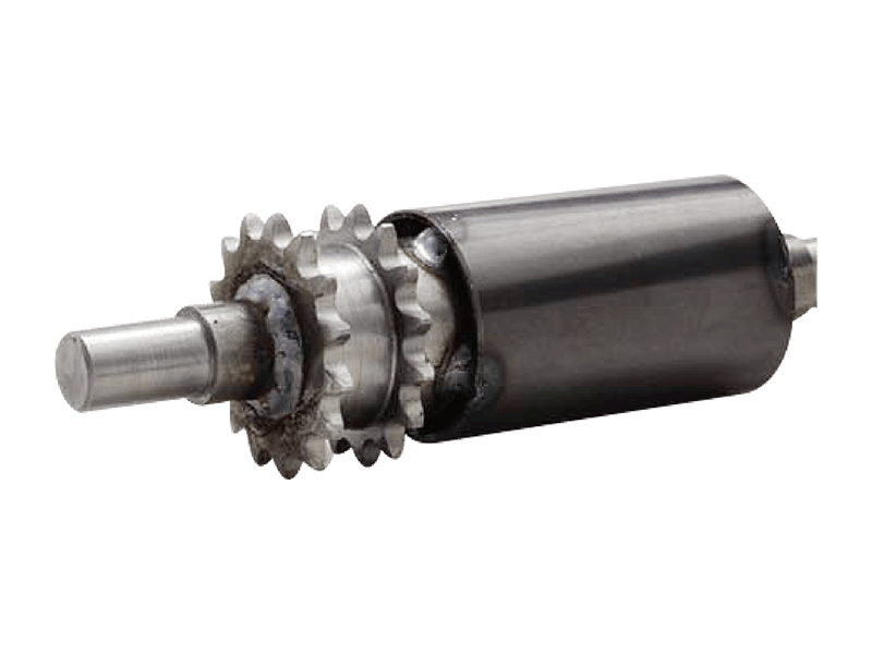 Dubbel rad kedjehjulsrulle